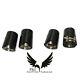 4x Bmw M2 M3 M4 M5 M6 X5m X6m Carbon Fibre M Performance Exhaust Tips Mpe