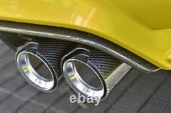 4x BMW M2 M3 M4 M5 M6 X5M X6M Carbon Fibre M Performance Exhaust Tips MPE