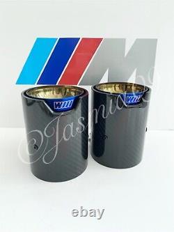 67mm BMW M PERFORMANCE MPE FIT ONLY CARBON EXHAUST TIPS M135i M140i M235i M240i