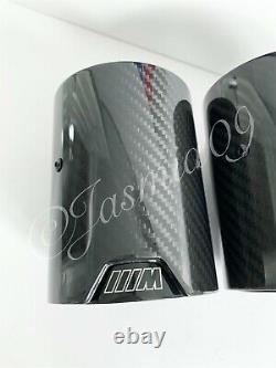 67mm BMW M PERFORMANCE MPE FIT ONLY CARBON EXHAUST TIPS M135i M140i M235i M240i