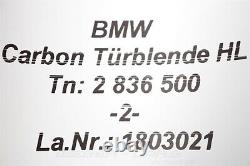 8064237 OEM BMW X6 F16 M F86 Carbon Decor BAR Door Rear Left M Performance