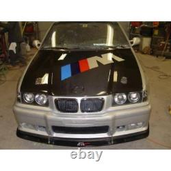 APR Performance Carbon Fiber Front Wind Splitter with Rods for BMW E36 M3 92-99