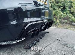 BMW 1 Series E82 M Performance Style Gloss Black Rear Diffuser 2007-2013