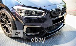 BMW 1 Series'M Performance Style' F20 LCI Carbon Fibre Front Splitter Lip 15-19