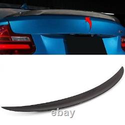 BMW 2 F22 M2 F87 Real Carbon Fibre Trunk Boot Lip Spoiler M Performance Style