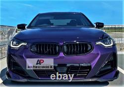 BMW 2 Series G42 G43 Carbon Fibre Front Splitter Spoiler Lip M Sport Performance