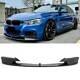 Bmw 3 F30 F31 Front Diffuser Splitter M Performance Lip Spoiler Carbon Look New