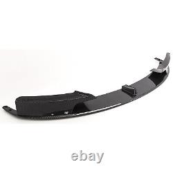 BMW 3 F30 F31 Front Diffuser Splitter M Performance Lip Spoiler Carbon Look New