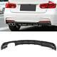 Bmw 3 Series F30 F31 M Performance Style Rear Diffuser Twin Exhaust Carbon Look