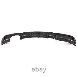 BMW 3 Series F30 F31 M Performance Style Rear Diffuser Twin Exhaust Carbon Look