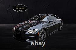 BMW 4 Series F32 Coupe 435i 440i M Performance Style Package Carbon Look