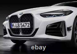 BMW 4 Series G22 G23 M Performance Carbon Fibre Front Bumper Attachment Splitter