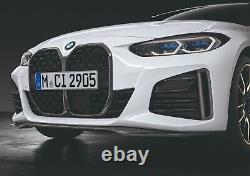 BMW 4 Series G26 M Performance Carbon Fibre Front Bumper Attachment Splitter Lip