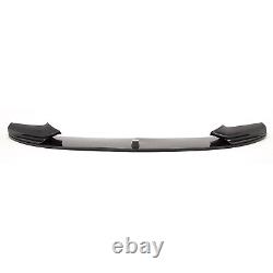 BMW 5 Series F10 F11 Front Lip Splitter Spoiler M Performance Style Carbon Look