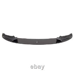 BMW 5 Series F10 F11 Front Lip Splitter Spoiler M Performance Style Carbon Look