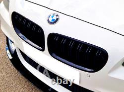 BMW 5 Series F10 F11 M Performance Front Splitter Lip Gloss Black OEM 3 Piece