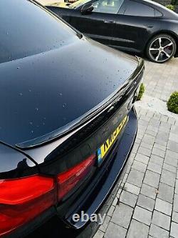 BMW 5 Series G30 M Performance Genuine Boot Spoiler Painted Carbon Black