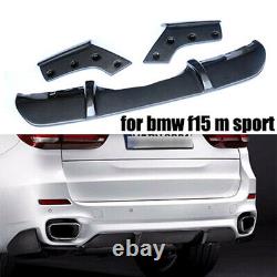 BMW F15 X5 M Sport Performance Style 3 Pieces Carbon Fiber Rear Diffusers