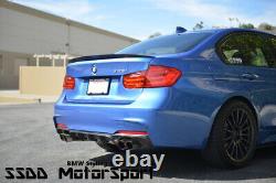 BMW F30 F80 M3 Performance Dry Carbon Fibre Rear Boot Spoiler