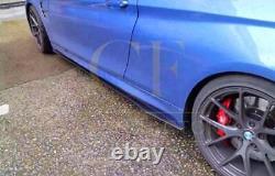 BMW F32 F33 F36 4 Series M Performance Style Carbon Fibre Side Skirt 14-20