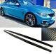 Bmw F32 F33 M Sport Performance Side Skirts Skirt Extensions Carbon Fibre Look