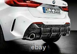 BMW F40 M135iX M Performance Carbon Fibre Rear Bumper Diffuser 51192467258