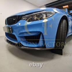 BMW F80 M3 F82 F83 M4 M Performance Style Carbon Fibre Front Splitter Bottom 14