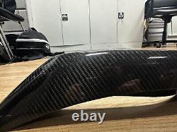 BMW F80 M3 F82 F83 M4 M Performance Style Carbon Fibre Front Splitter Covers 14