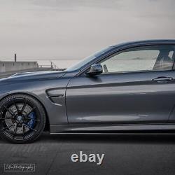 BMW F82 F83 M4 M Performance Style Carbon Fibre Side Skirt Extension 14-20