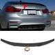 Bmw F82 M4 Coupe Real Carbon Fibre Boot Lid Spoiler Performance V Style