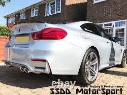 BMW F82 M4 M Performance Style Dry Carbon Rear Boot Lip Spoiler