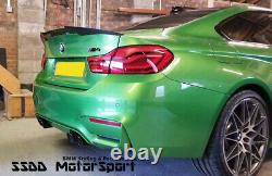 BMW F82 M4 M Performance Style Dry Carbon Rear Boot Lip Spoiler