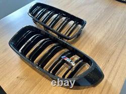 BMW F82 M4 OEM M Performance Carbon Grills Immaculate Condition
