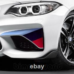 BMW F87 M2 M Performance Style Carbon Fibre Corner Splitters Canards UK Stock