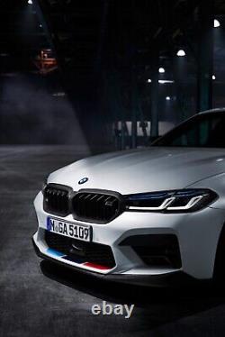 BMW F90 M5 LCI OEM M Performance Full Front Splitter Carbon Fibre 51192472299