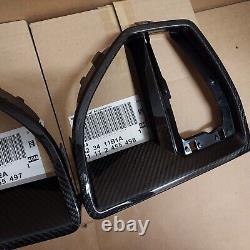 BMW G05 X5 M Performance Carbon Air Ducts Genuine Pair 51112455497/498 A5