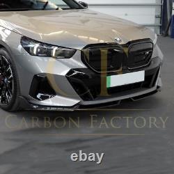 BMW G60 5 Series M Performance Style Pre-Preg Carbon Fibre Front Splitter 24-Pre