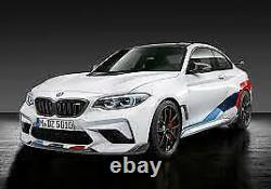 BMW Genuine F87 M2 M Performance Front Bumper Carbon Lip Spoiler 51192449476