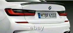 BMW Genuine G20 Carbon Fibre Rear Spoiler Lip M PERFORMANCE 51192458369 Rrp £581