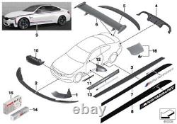 BMW Genuine M Performance Front Right OS Ornamental Grille Carbon 51712456326