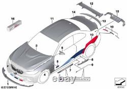 BMW Genuine M Performance Front Splitter Attachment Carbon 51192449476