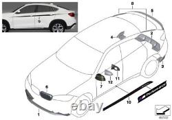 BMW Genuine M Performance Front Splitter Attachment Carbon Fibre 51192357210