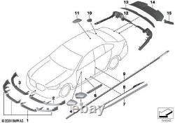 BMW Genuine M Performance Sill Trim Carbon Replacement Fits G60 G61 51475A6CBC3