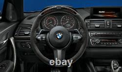 BMW Genuine M Performance Steering Wheel Cover Alcantara Carbon 32302231982