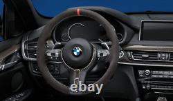 BMW Genuine M Performance Steering Wheel Cover Alcantara Carbon 32302345204