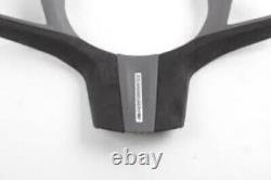 BMW Genuine M Performance Steering Wheel Cover Alcantara Carbon 32302463594