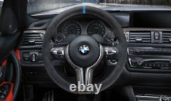 BMW Genuine M Performance Steering Wheel Cover Carbon Fits F87 LCI 32302345203