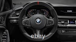 BMW Genuine M Performance Steering Wheel Cover Leather Carbon 32302457717