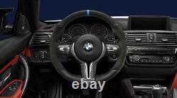 BMW Genuine M Performance Steering Wheel Cover Leather Carbon 32302459671