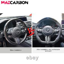 BMW LED Carbon Fiber Steering Wheel Fits M2 M3 M4 M5 M6 M Sports Performance